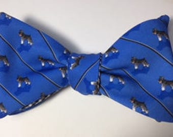 Schnauzer Hond Vlinderdas