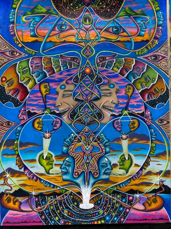 ORIGINAL ARTWORK // “eudaimonia” 18x24 Inch Mixed Media Original