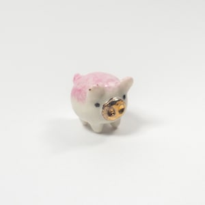 Pig Figurine Gift Decoration Miniature - Handcrafted Collectibles for Pig Lovers