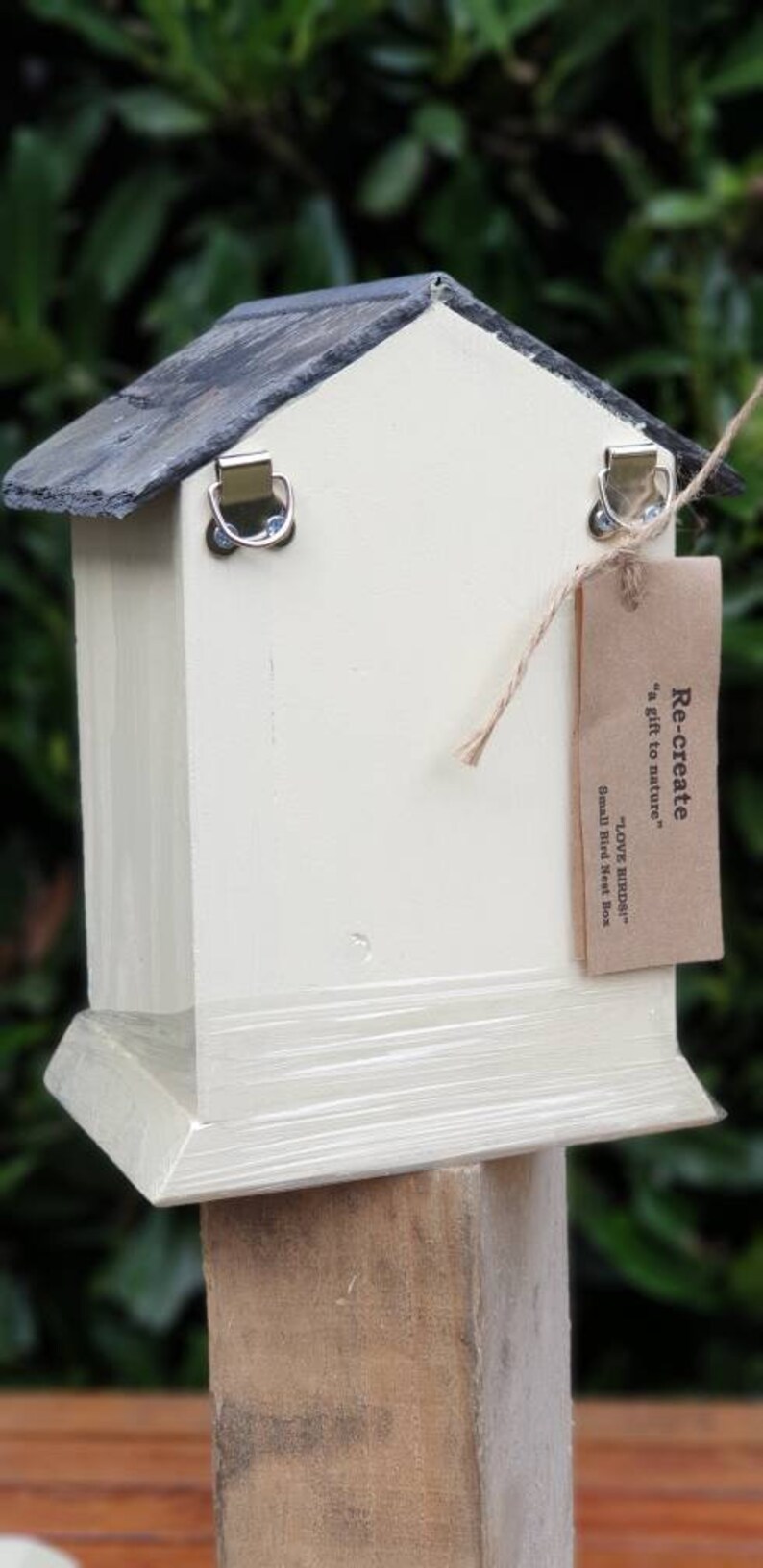 Bird House nesting box 'LOVE BIRDS' Etsy