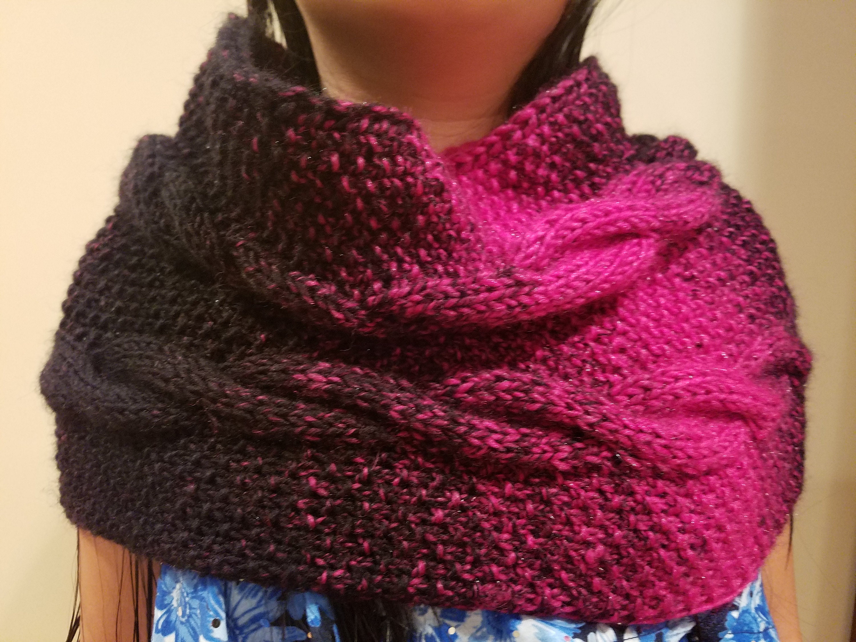 Illusionist Infinity Scarf (Knit) – Lion Brand Yarn