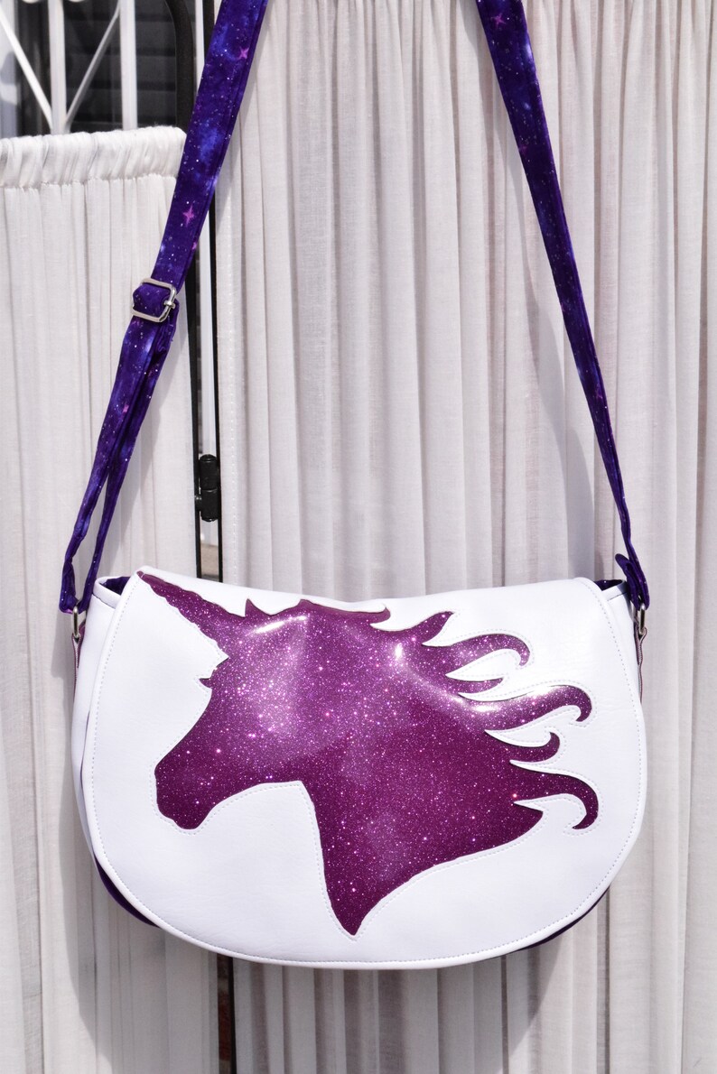 Sparkle Purse Teen Gift Glitter Crossbody Girls Purse Unicorn Rosie Crossbody Unicorn Purse Mythical Creature Bag Travel Bag