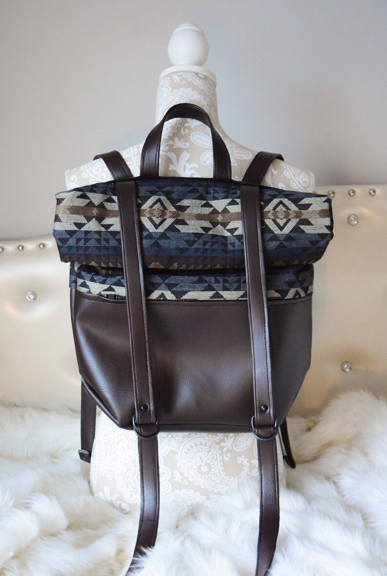 Hiking Rucksack Hiking Backpack Men/'s Backpack Aztec Print Backpack Native Print Backpack Aztec Print Rucksack