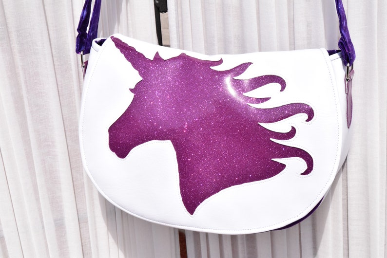Sparkle Purse Teen Gift Glitter Crossbody Girls Purse Unicorn Rosie Crossbody Unicorn Purse Mythical Creature Bag Travel Bag