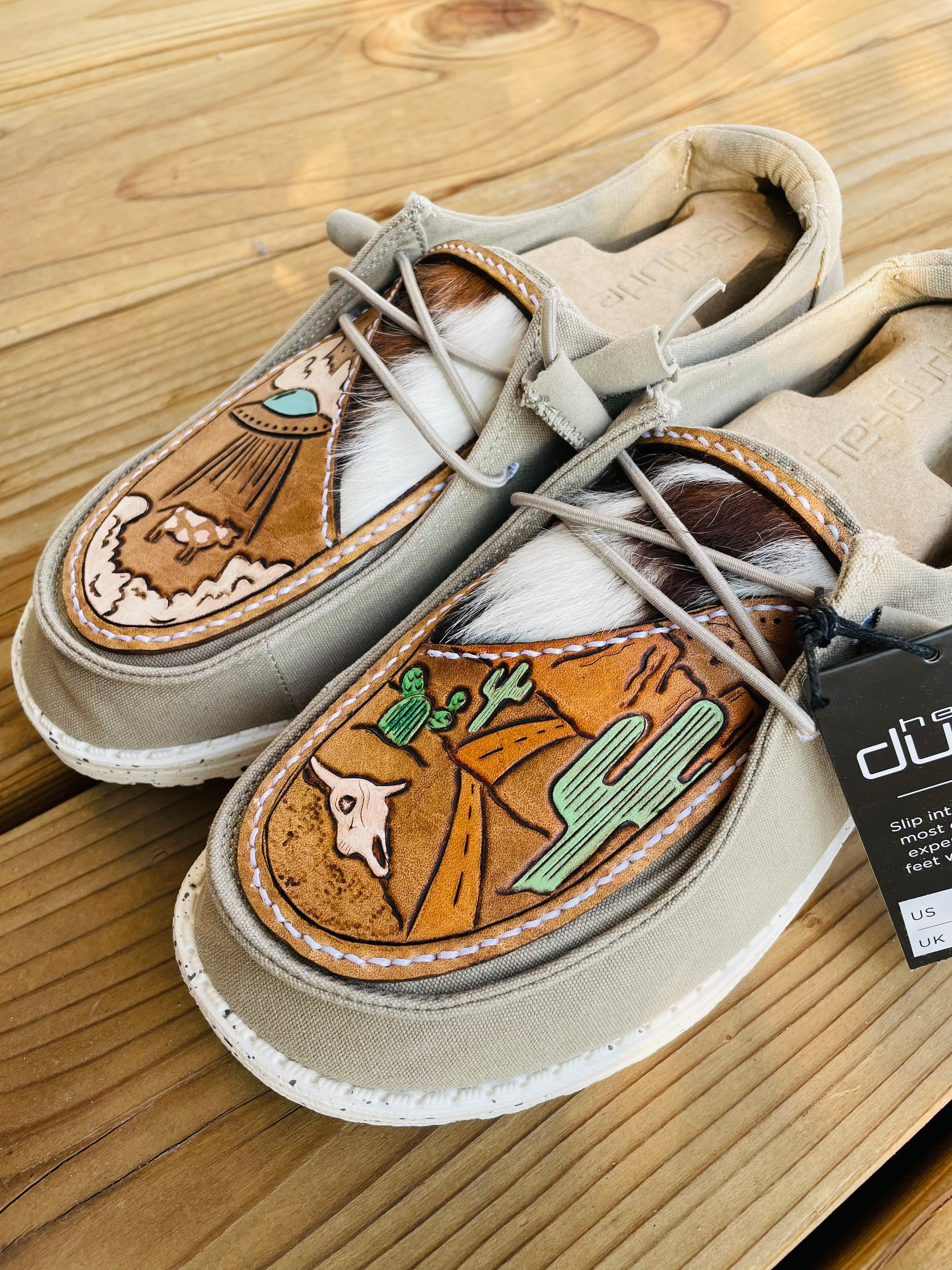 tooled leather hey dudes womens