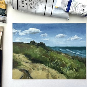 Original Oil Painting | Small Landscape | Abstract Landscape | Original Art