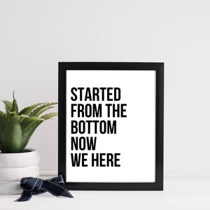 Rap Lyric digitale print, Je kunt het doen Zet je rug erin, digitale download Gym Decor