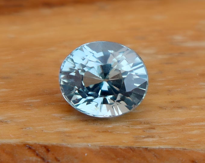 Certified Blue Teal Sapphire Gemstone: 1.01 Carat Oval Cut, Engagement Ring