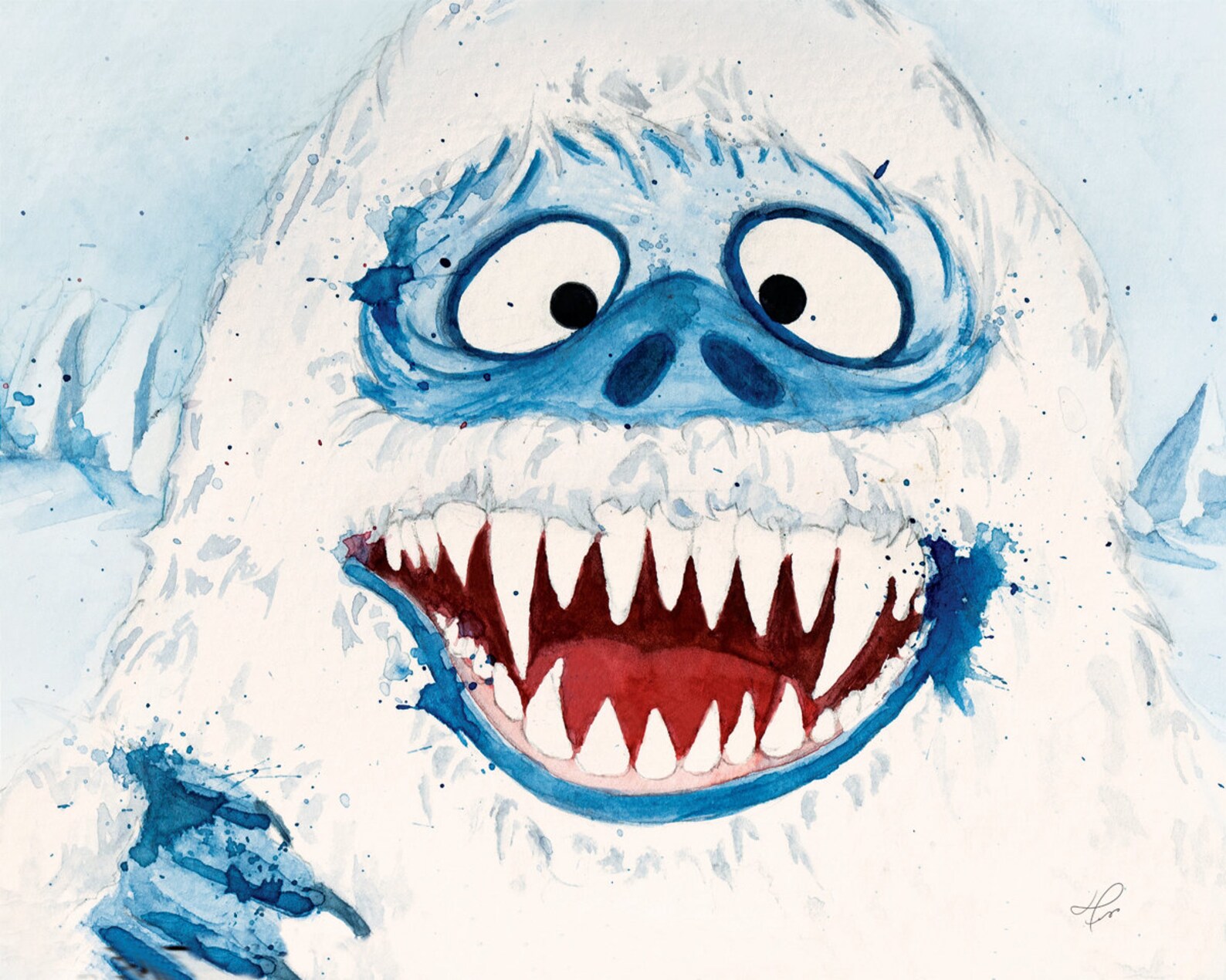Rudolph abominable snowman gif