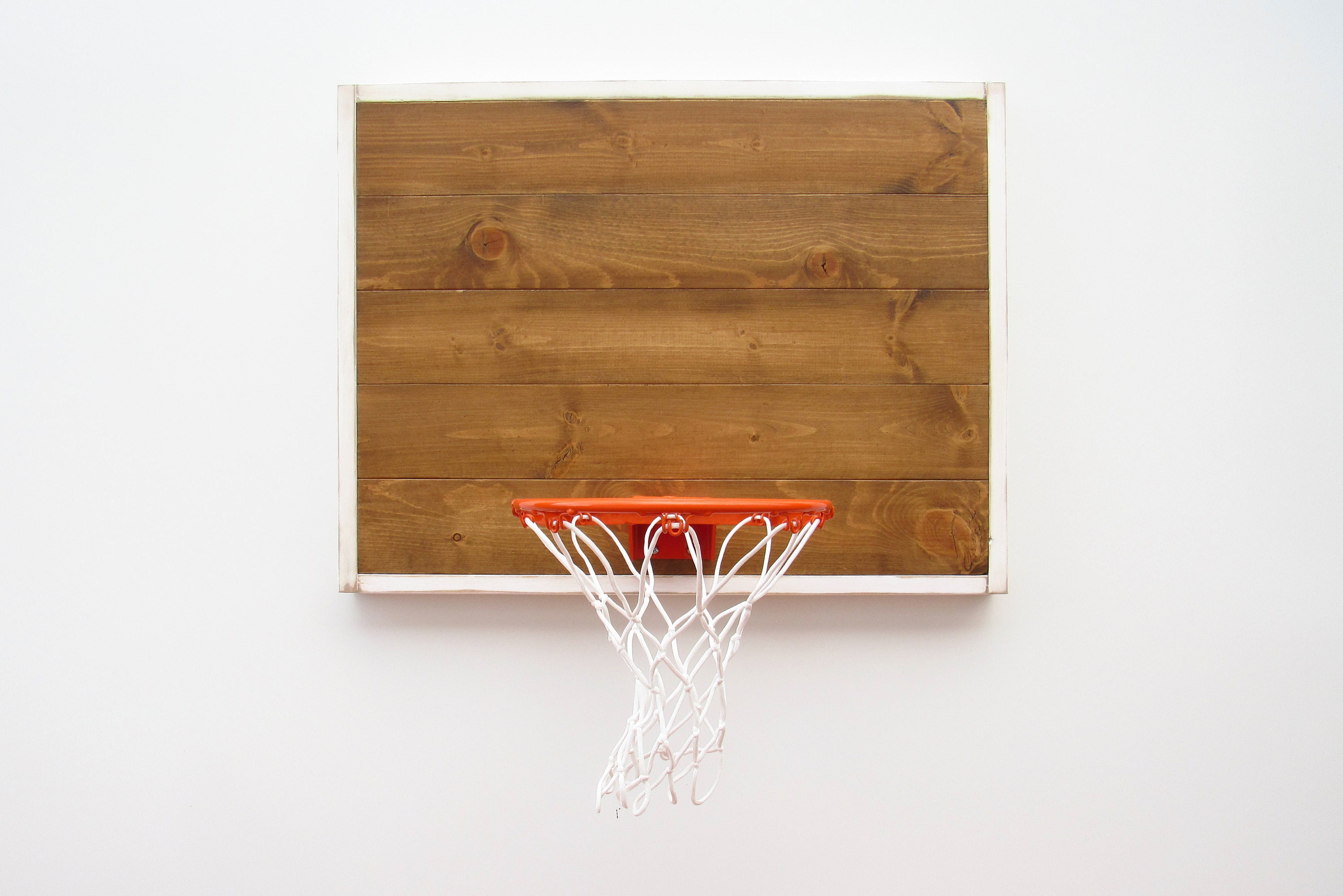 Rustic Indoor Basketball Goal For Bedroom Classroom And Man Caves Mini Hoop Sports Decor Idea