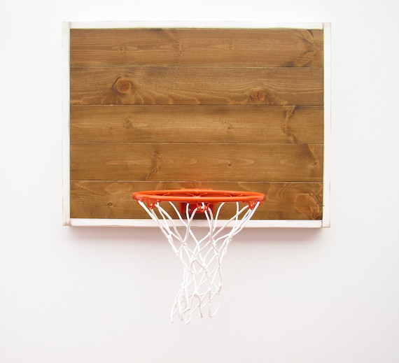 Rustic Indoor Basketball Goal For Bedroom Classroom And Man Caves Mini Hoop Sports Decor Idea