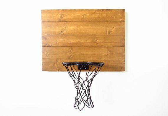 Original Wood Basketball Hoop Wall Mounted