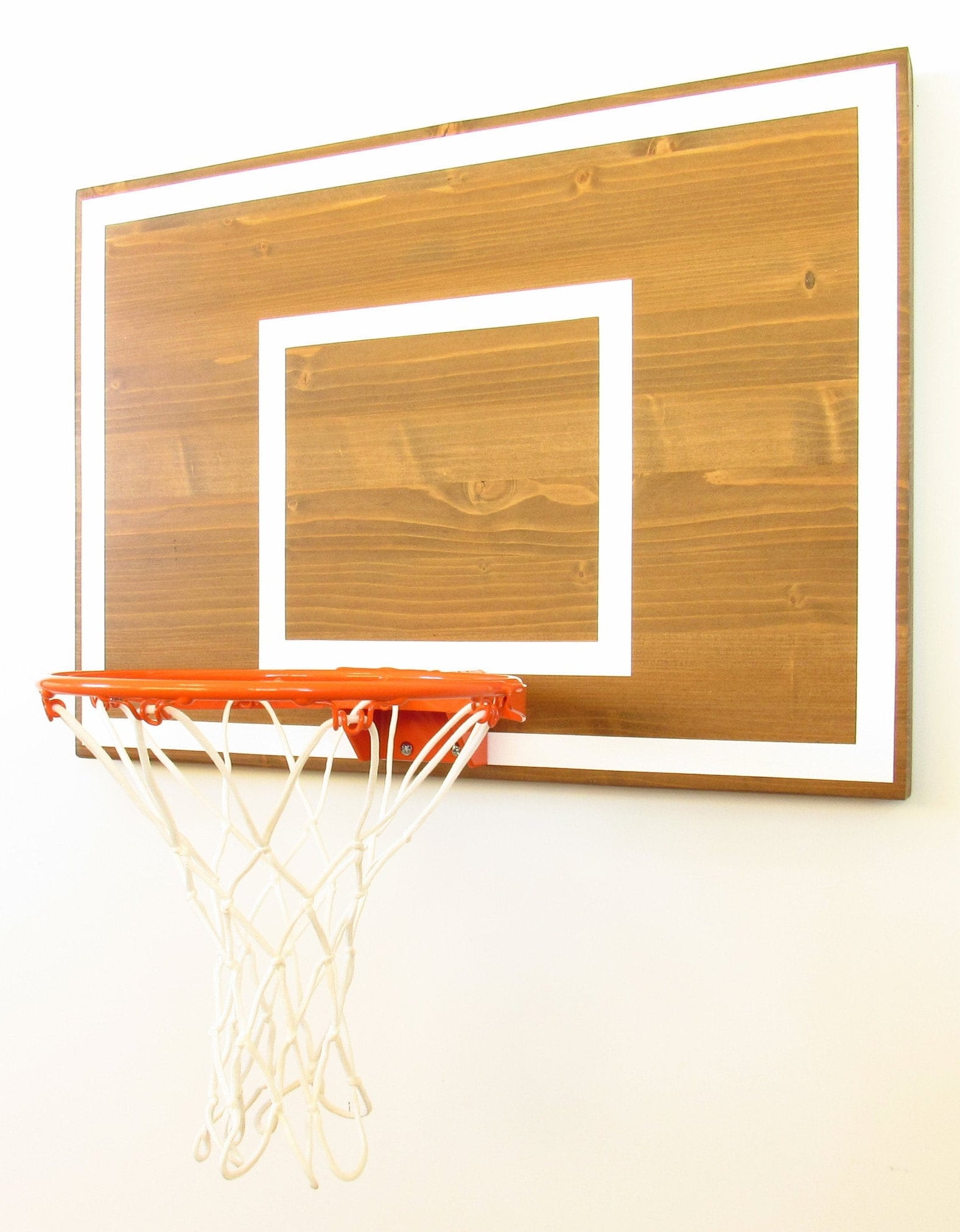 Timeless Wood Basketball Hoop. Indoor Basketball Hoop. Wood