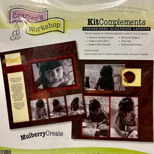 pre designed scrapbook layouts