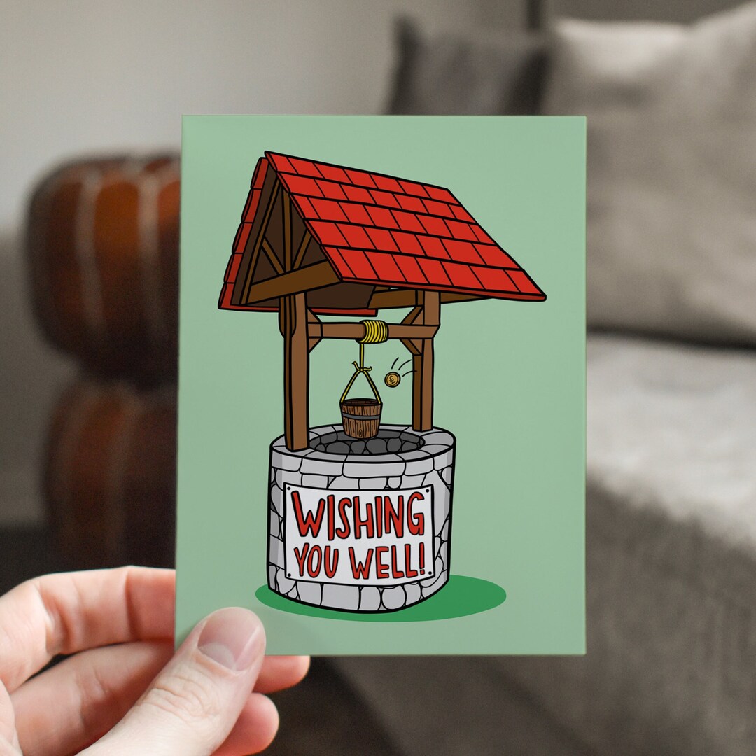 Wishing You Well Card Funny Get Well Soon Card Speedy Recovery Card ...