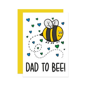 Papa mignon futur carte de vœux | Cadeau drôle de nouveau papa | carte fête des pères | calembour carte de vœux | Je m'attends à un cadeau | Carte de fête de naissance | Carte de félicitations