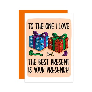 One I Love Christmas Card | Card for Girlfriend | Card for Boyfriend | Card for Husband | Card for Wife | Card for Him | Card for Her