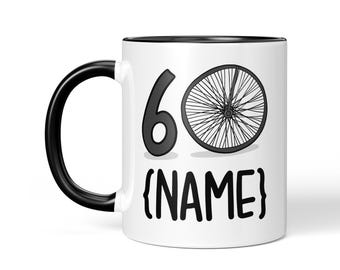 Tasse zum 60. Geburtstag: Individuelles Fahrrad Geschenk