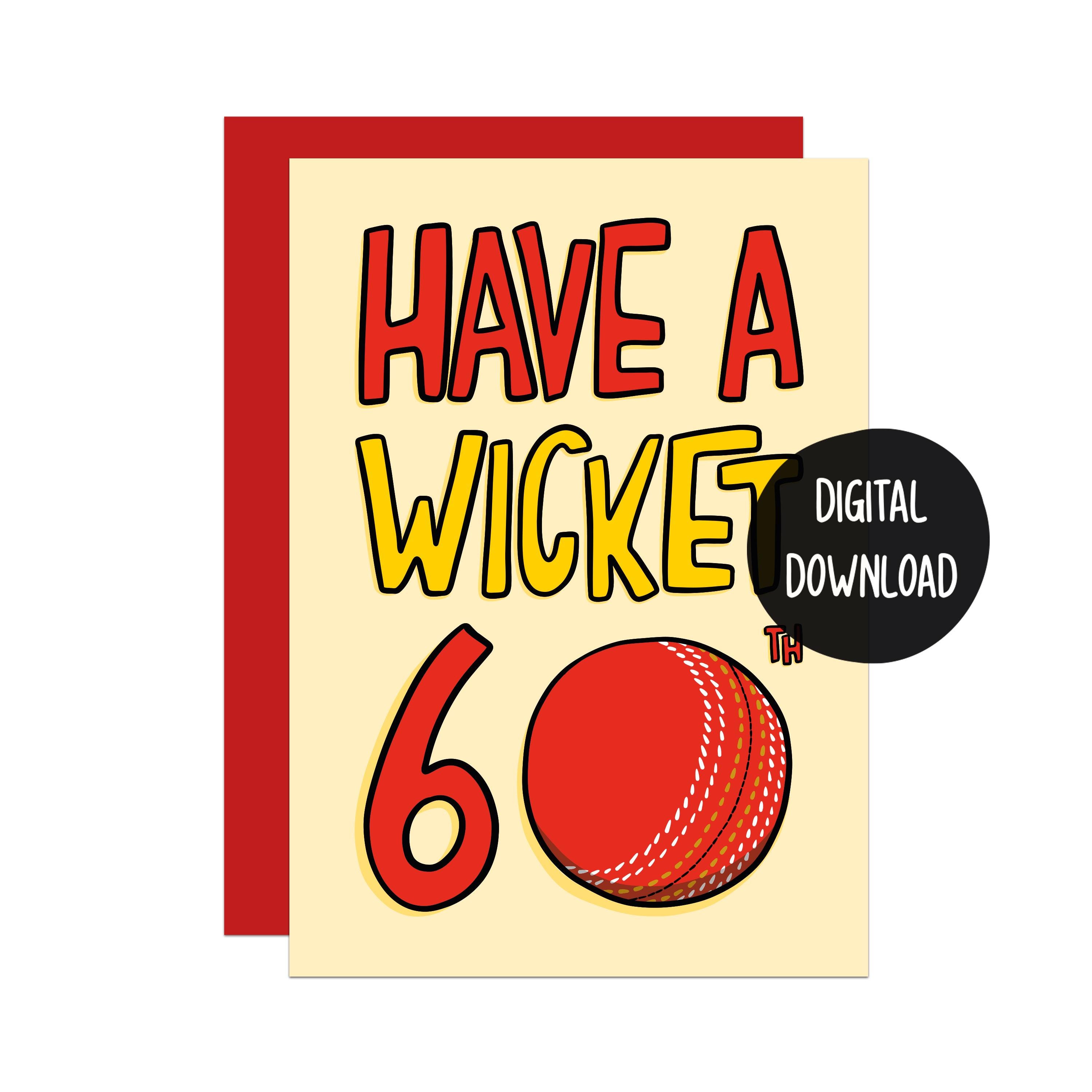 Geburtstagskarte Für Enkelsohn Mit Cricket-Motiv – Inkl. Umschlag, Hergestellt In Großbritannien