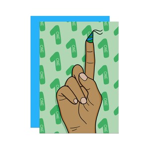 Carte d'anniversaire à la main | Première carte souvenir | Carte d'étape | Carte d'anniversaire de bébé | Carte d'anniversaire drôle | Carte d'anniversaire pour enfants | Cadeau mignon