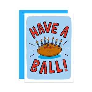 d'anniversaire de ballon de rugby de Zazzle.be Liste d'envies Vous avez des idées ? Carte des Six Nations | carte pour papa | carte pour frère | Carte pour mari | de la Coupe du monde | Carte d'anniversaire amusante