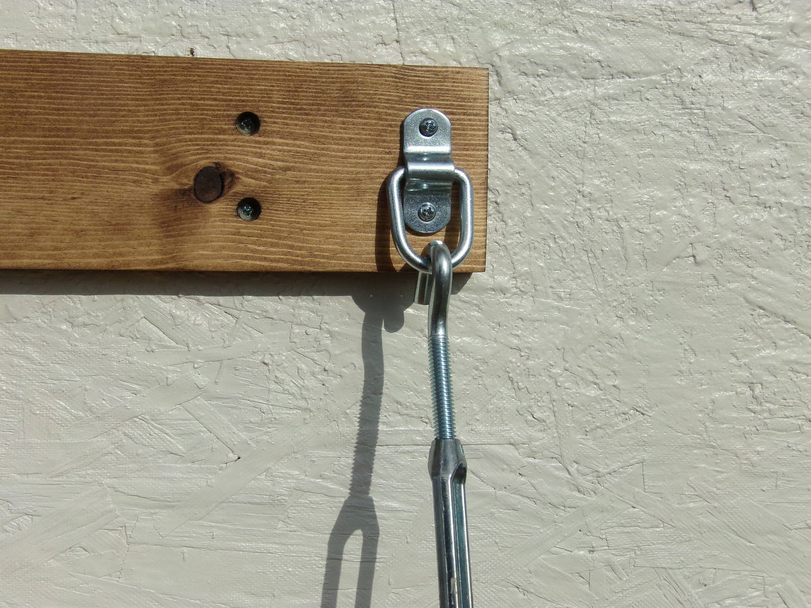 Rustic Industrial Turnbuckle Shelf With Wood Mounting Bar / Etsy