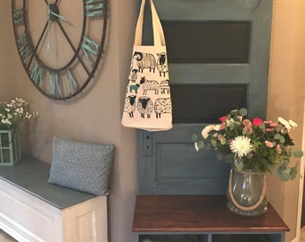 Reclaimed Vintage Door Hall Tree and Bench with Baskets