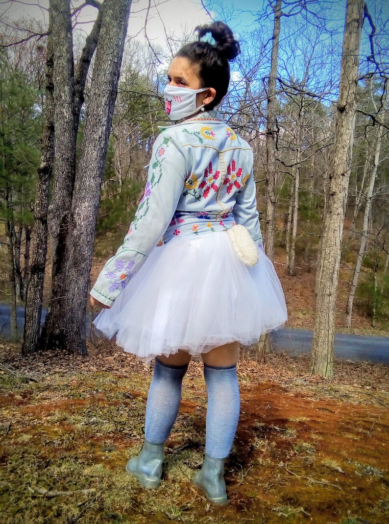 Cute Cream Lamb or Polar Bear CostumeCosplay Tail!