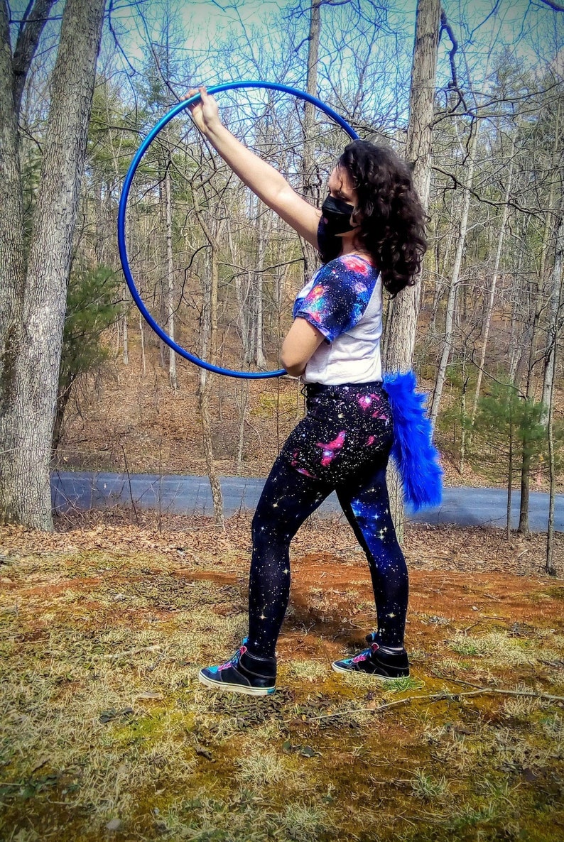 Bright Blue Cat Short or Long Fun CostumeCosplay Tail!