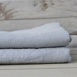 Leinenbad / Hand / Gesichtstuch / Reines Leinentuch / silbergrau