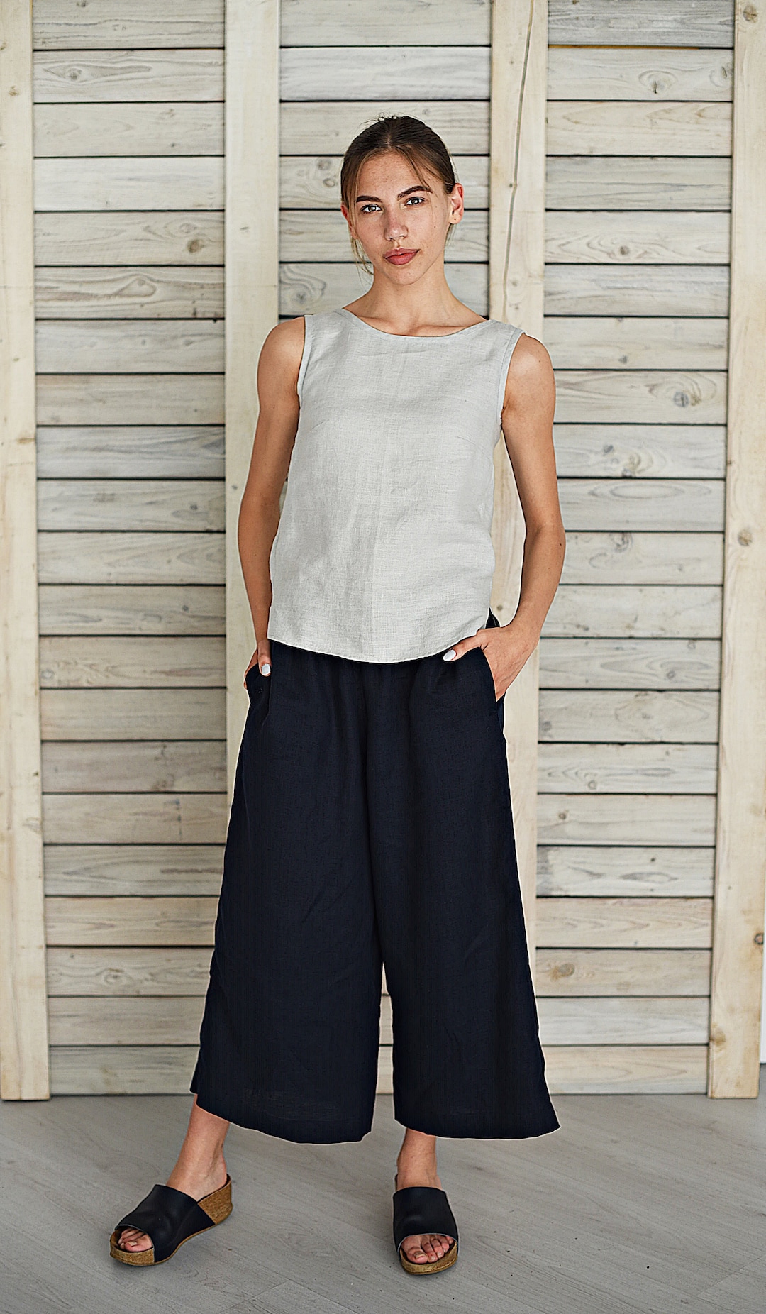 Woman's Loose Linen Pants / Comfortable Linen Cloth / - Etsy