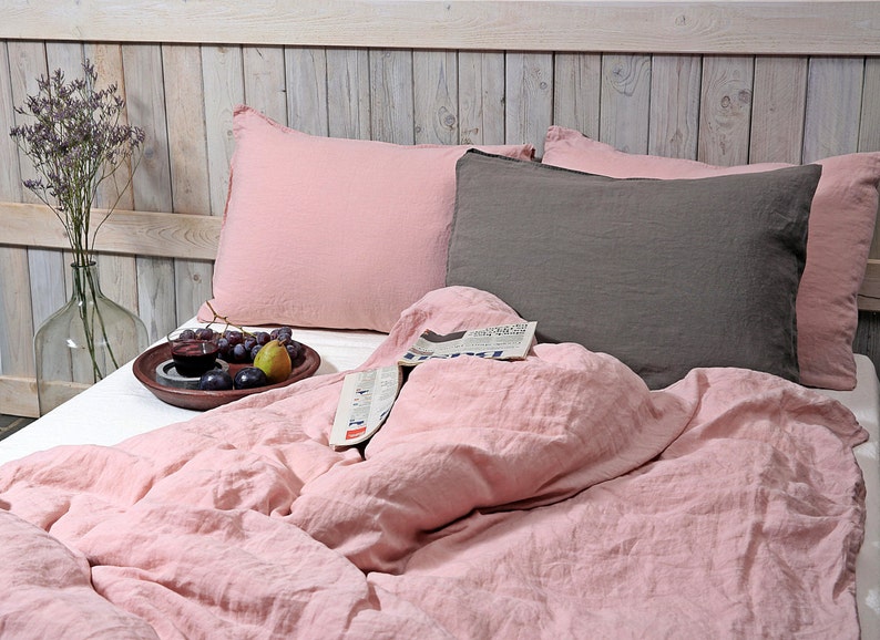 Eco Friendly Linen Duvet Cover /soft Pure Linen Bedding / Etsy