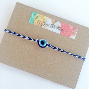 Evil eye Bracelet / Good Luck Bracelet / Protection Bracelet / Greek Evil Eye Bracelet / Evil eye Friendship Bracelet / Lucky Bracelet