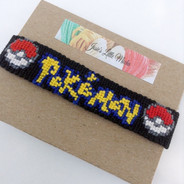 Pokemon friendship bracelet / Pokemon bracelet