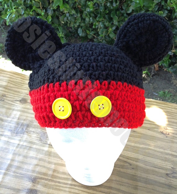 Mickey mouse cheap beanie hat