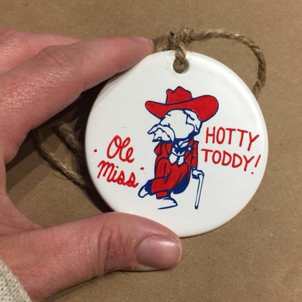 Hotty Toddy ornament