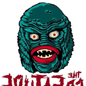 SVG/JPEG Templates. - Classic Monsters. Great For Iron On Transfers or Projects