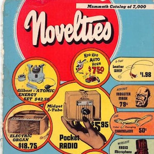 Rare 1951 Johnson Smith Massive Catalog