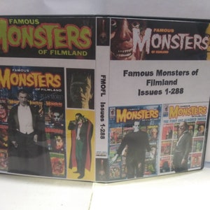 Famous Monsters Of Filmland Collection. Instant Download. Plus Many Extras!!!