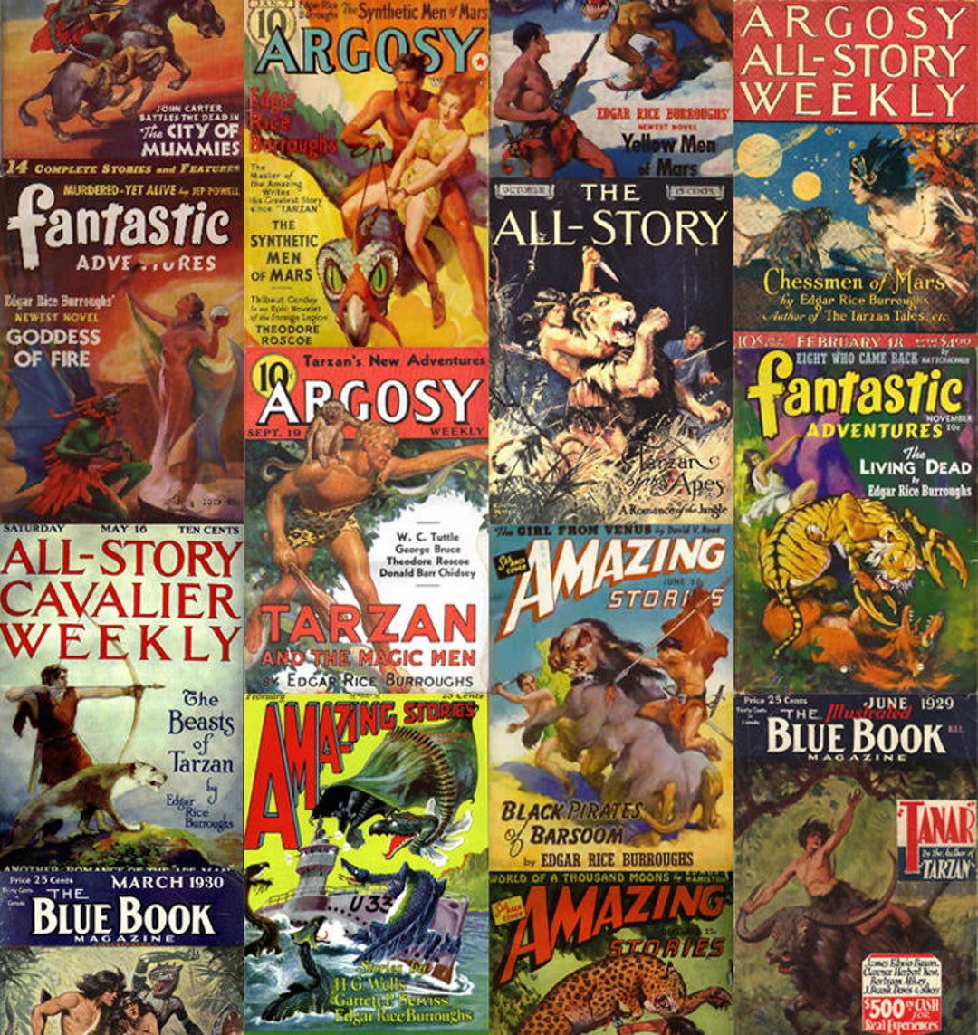 Rare Pulp Magazines Over 2200 Issues. Instant Download - Etsy