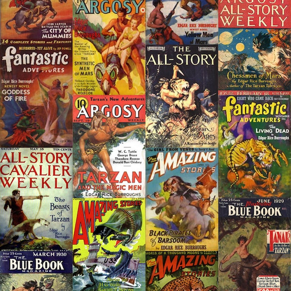 Rare Pulp Magazines - Over 2200 Issues. Instant Download!