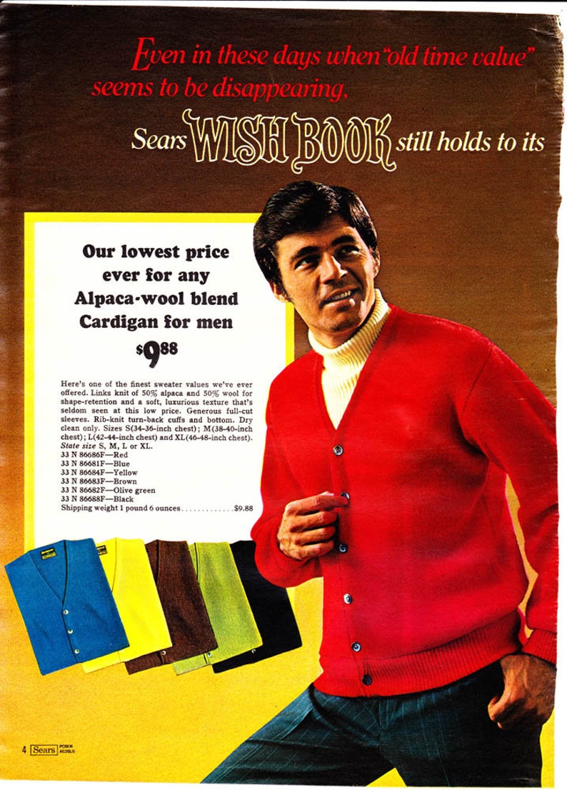 1970 Sears Christmas Catalog in PDF. 4151 Pages. Easy Download. Etsy