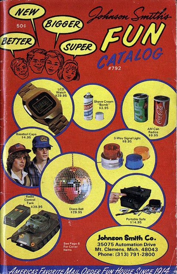 Novelty toy catalogs online
