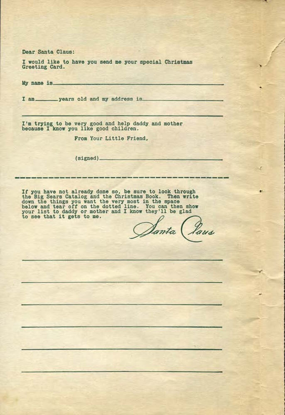 1937 Sears Christmas Catalogpdf Download Etsy