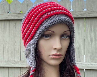 Ohio State Knit Hat - Etsy
