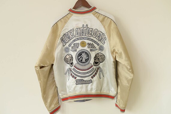 vintage Ted Company reversible sukajan bomber jack