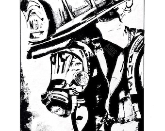 FIREFIGHTERS PRINT