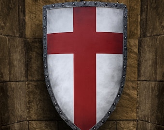 Escudo templario auténtico de Knightfall