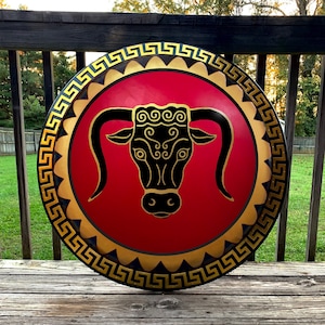 Brazen Bull Authentic Ancient Greek Hoplite Shield