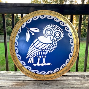 Odyssey Owl Authentic Ancient Greek Hoplite Shield